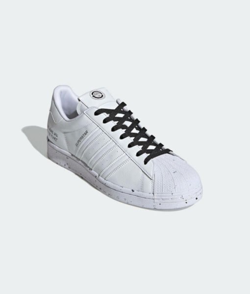 adidas Originals "Superstar Vegan" Sneaker Cloud White / Cloud White / Core Black