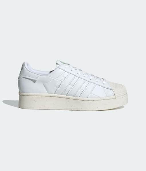 adidas Originals "Superstar Bold Vegan" Cloud White / Cloud White / Off White