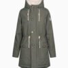 Derbe Damen Winterjacke "FF" oliv