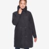 Derbe Damen Winterparka Interlink Girls RC schwarz