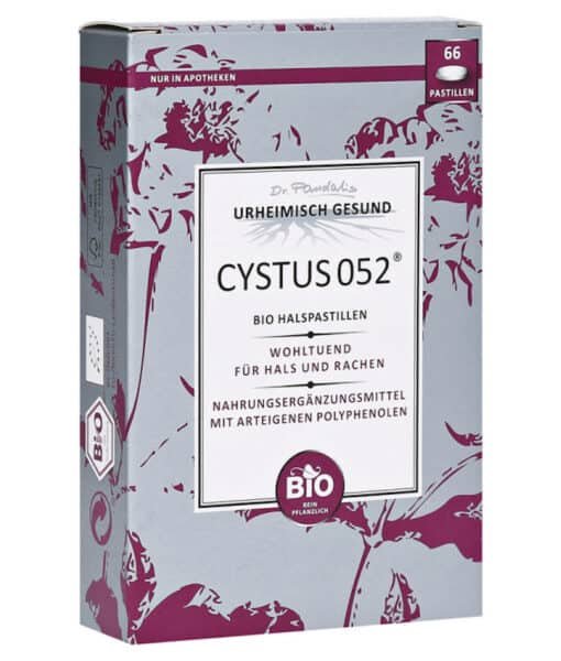 Dr. Pandalis CYSTUS 052 Bio Halspastillen