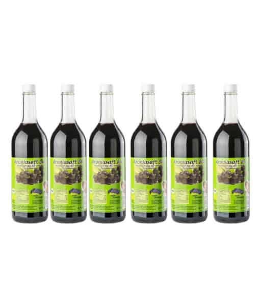 Heide Aronia Aroniasaft BIO Direktsaft 6 x 750 ml