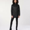 Hemp Hoodlamb Winterparka Ladies Nordic Light Parka nightwatch black