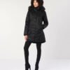 Hemp Hoodlamb Winterparka Ladies Nordic Nightwatch black