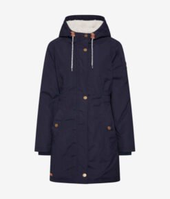 iriedaily veganer Frauen Winterparka Hopi Hopi navy