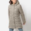 Jack Wolfskin Kyoto Coat vegane Winterjacke Damen beige