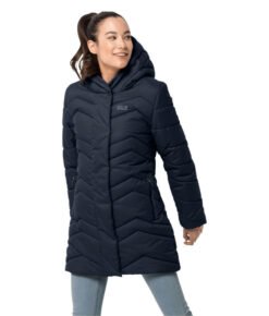 Jack Wolfskin Kyoto Coat vegane Winterjacke Damen midnight blue