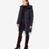 Langerchen Damen Coat Ariza navy