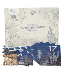 OwnGrown nachhaltiger Adventskalender mit Blumen-Saatgut