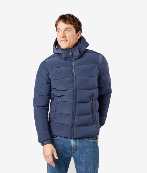 Save the duck Herren Winterjacke Rocky blau