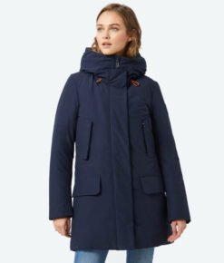 Save the duck Winterparka Cappotto Cappuccio navy