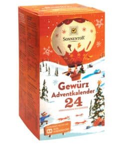 Sonnentor Gewürz Adventskalender bio