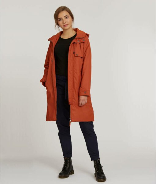 ThokkThokk veganer Winterparka Kapok Coat cinnamon